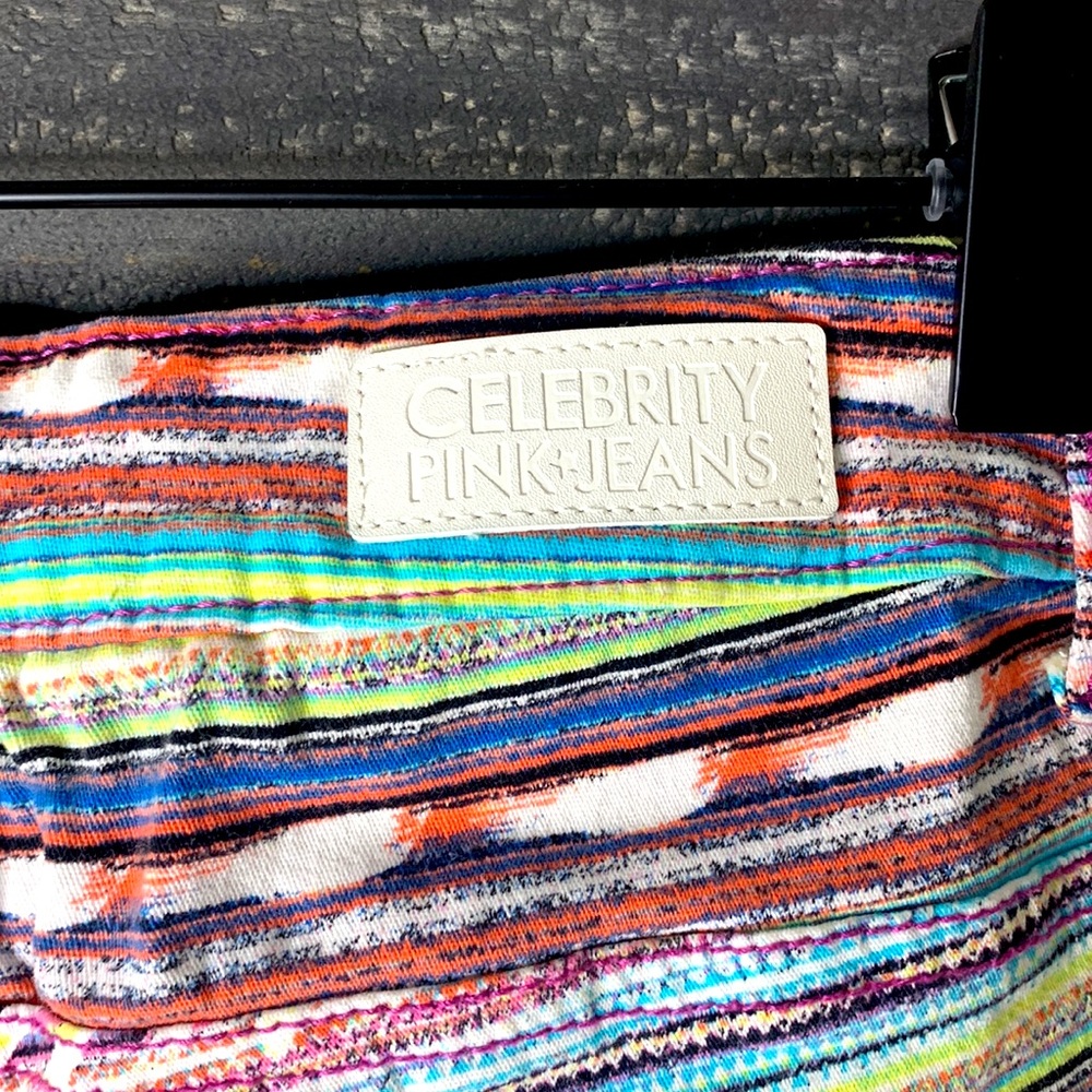 Celebrity Pink Jean | Size 9 | Pattern Shorts | GUC - Picture 3 of 4